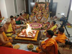 Mahasudarshana homa, Bangalore. Photo Gallery
